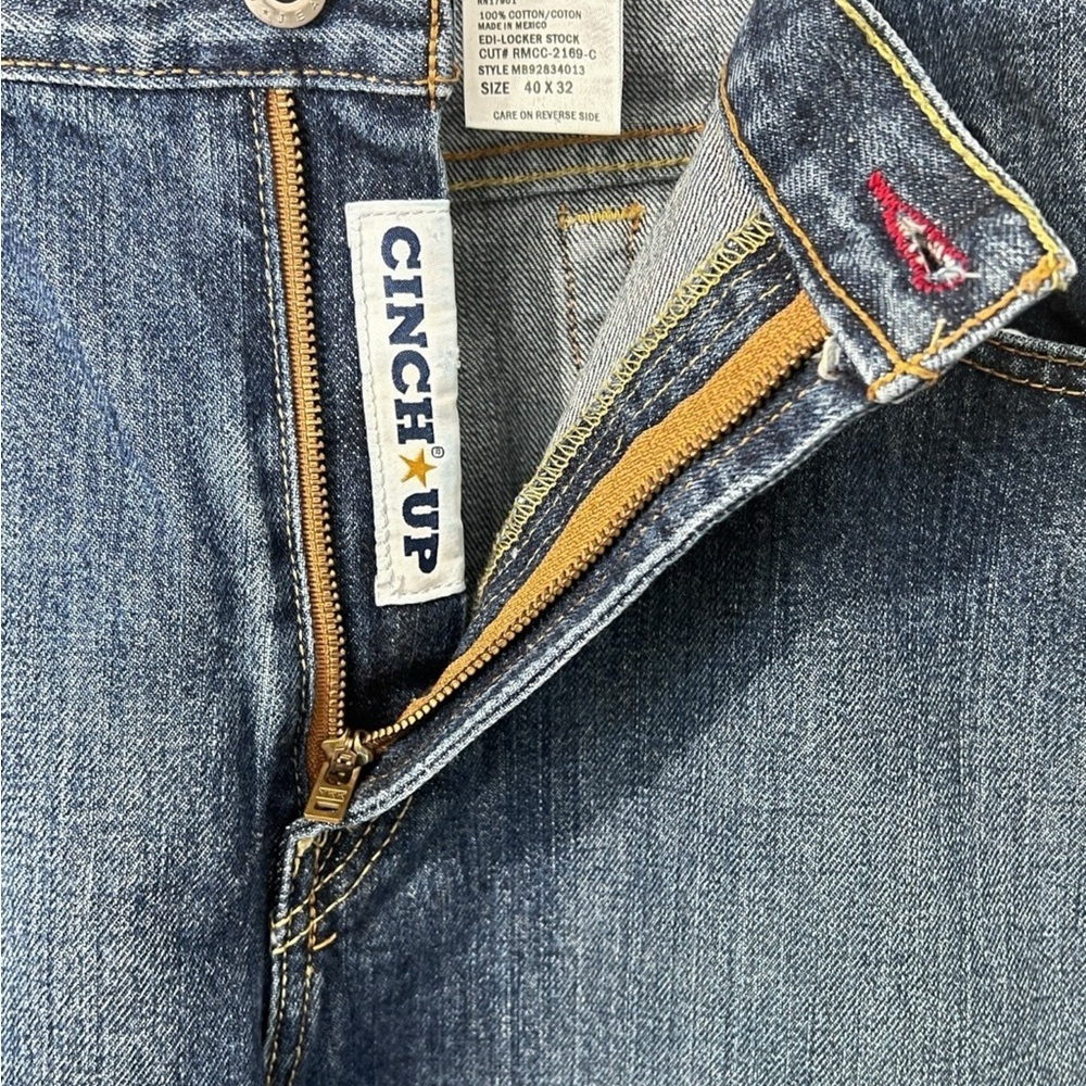 Cinch Relaxed Blue Jeans with Classic Indigo Wash☑️